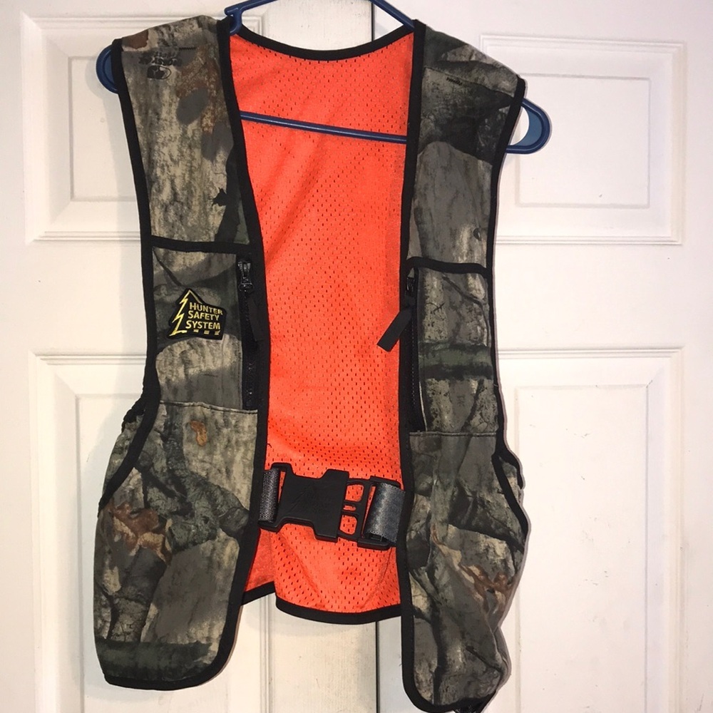 Men’s Mossy Oak Safety Reversible Vest